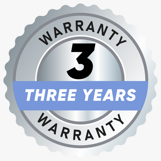 3 - Year Warranty
